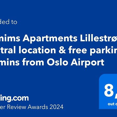 Demims Apartments Lillestrom - Central Location & Parking المظهر الخارجي الصورة