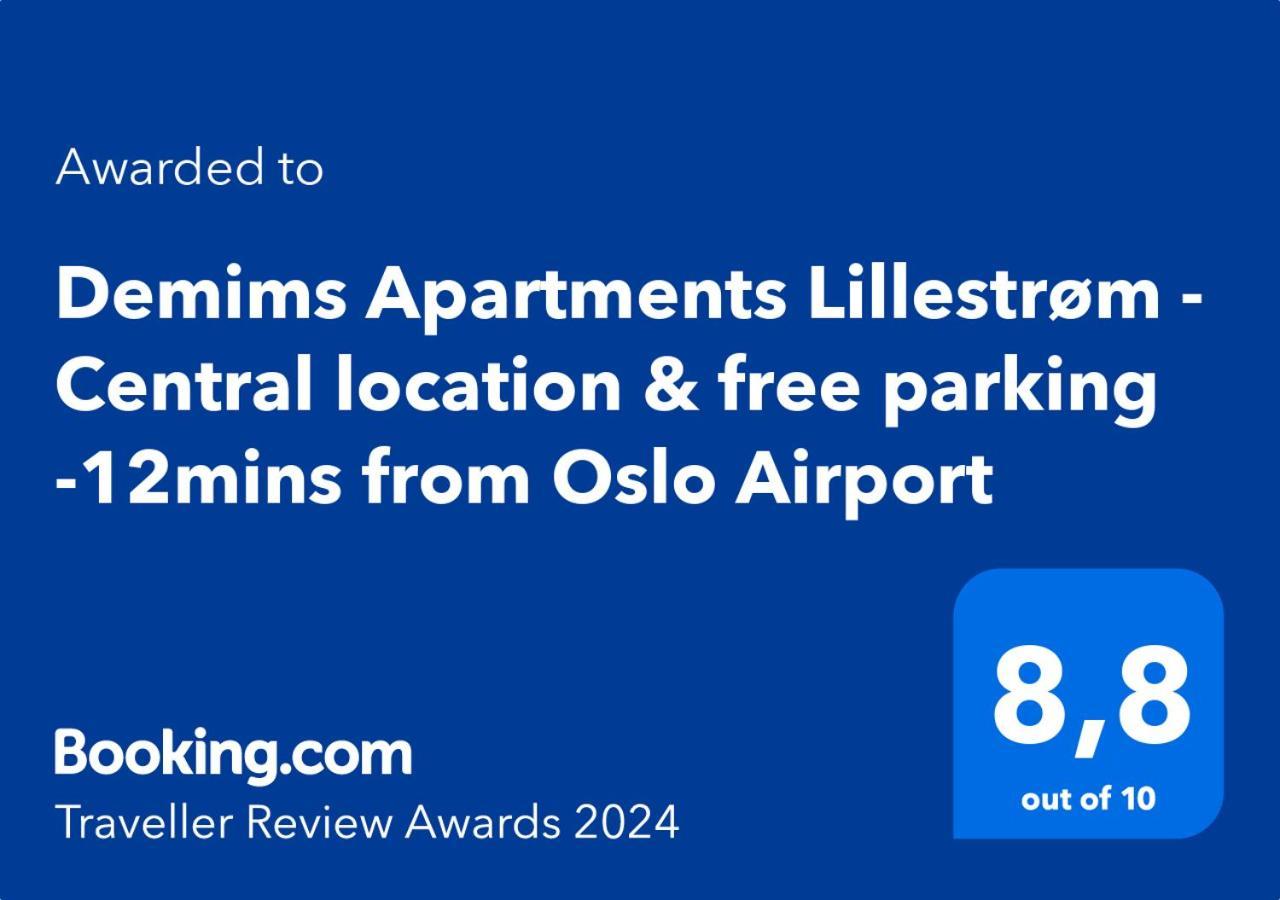Demims Apartments Lillestrom - Central Location & Parking المظهر الخارجي الصورة
